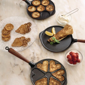  Skeppshult cast iron pancake pan, 23 cm - 5
