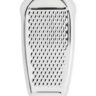 Alessi Parmenide red cheese grater with container - 2