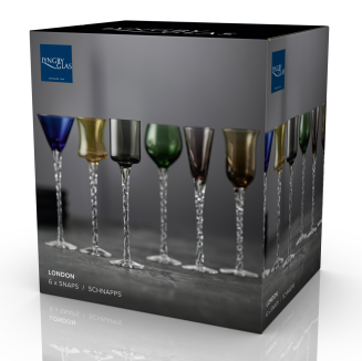 Kieliszki do wódki Lyngby Glas Aquavit London 6 szt. - 8