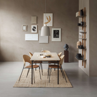  Eva Solo Smile Oak & Grey Wall Shelf 67.5cm - 7