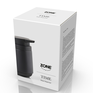 Dozownik do mydło Zone Denmark Time Black 0.22l - 2