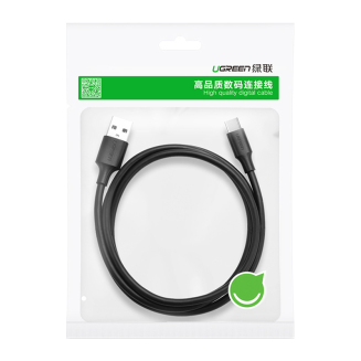 Kabel UGREEN US184 USB-A 3.0-USB-C 3.0 2m (czarny) - 2