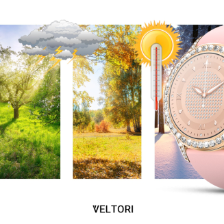 Smartwatch Damski VELTORI VT360-1 Różowy Pasek Silikonowy - 18