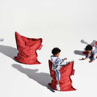  Fatboy Junior Stonewashed Red children's pouffe 130x100 cm - 4