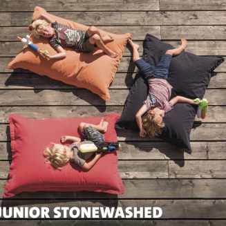  Fatboy Junior Stonewashed Red children's pouffe 130x100 cm - 5