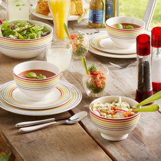  Casa Bugatti Gioia cutlery set red 24 pcs - 4