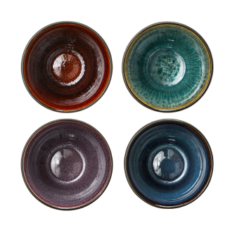 Zestaw 4 kubków Bitz Galaxy Black Mix 270 ml - 9