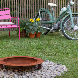  Keilbach Moon garden fire pit with grill - 7