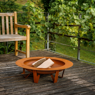  Keilbach Moon garden fire pit with grill - 6