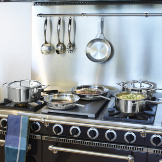  Demeyere Industry 5 - 32 cm steel frying pan - 8