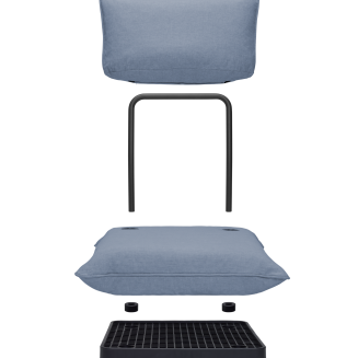  Fatboy Paletti Seat Storm Blue garden armchair - 3