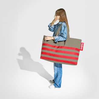 Torba zakupowa Fatboy Carry-Too-Much-Bag Taupe Grey - 5