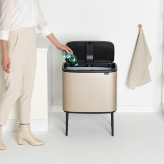  Brabantia Bo Touch Bin 36l champagne - 5