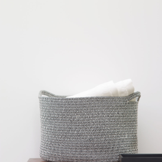  Aquanova Rena Black&white basket 27l - 2