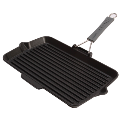 Staub rectangular cast iron grill pan