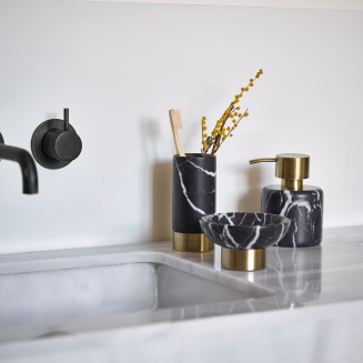  Aquanova Nero Black small dispenser - 4