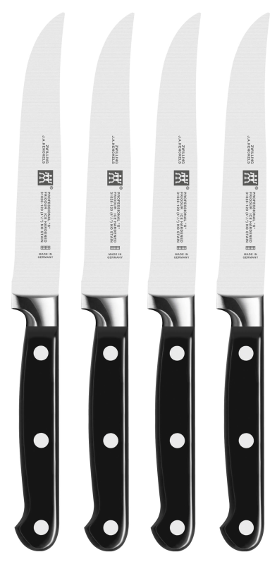  Set of 4 Zwilling Professional S steak knives