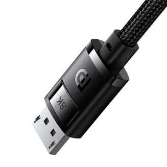 Kabel DP 8K do DP 8K Baseus High Definition 2m (czarny) - 4