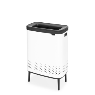  Brabantia Bo laundry basket 2x45l white - 2