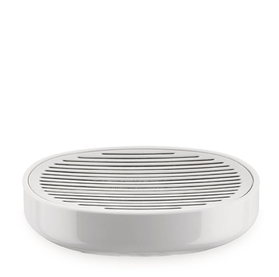 Alessi Birillo soap dish white