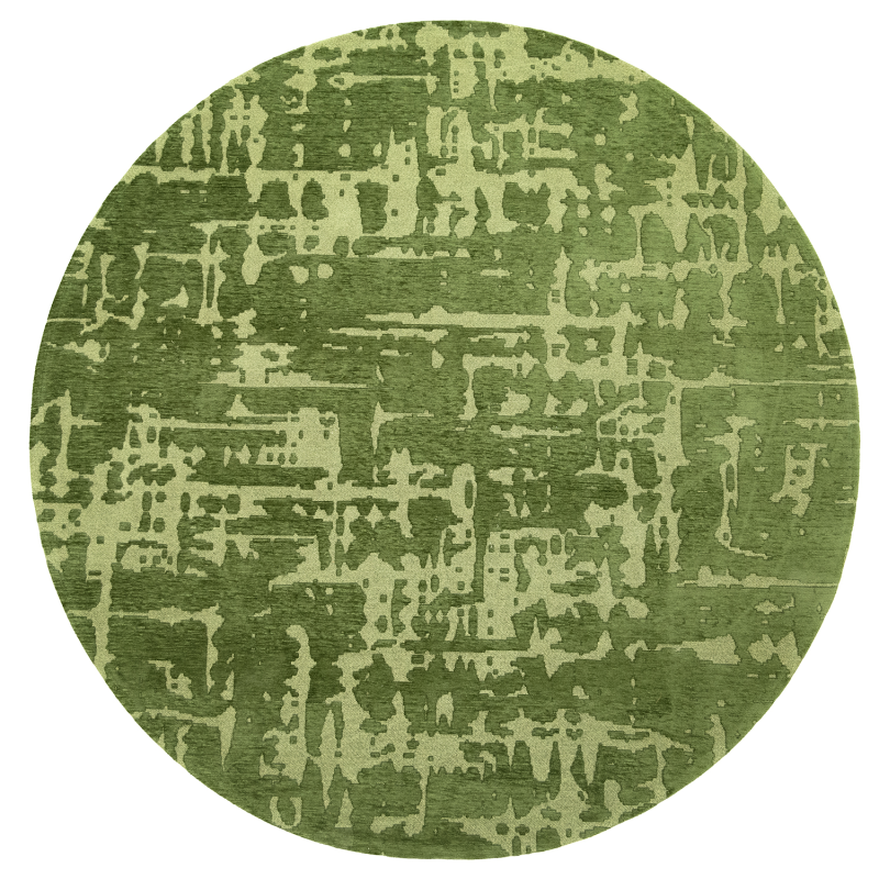  Louis de Poortere Structures Baobab Madagascar Gold round rug