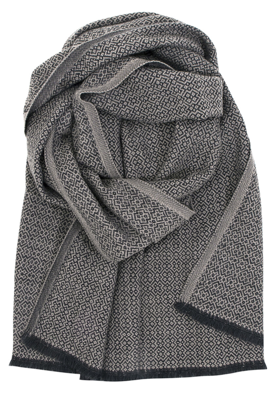 Merino wool scarf Lapuan Kankurit Koli beige-black 60x220 cm