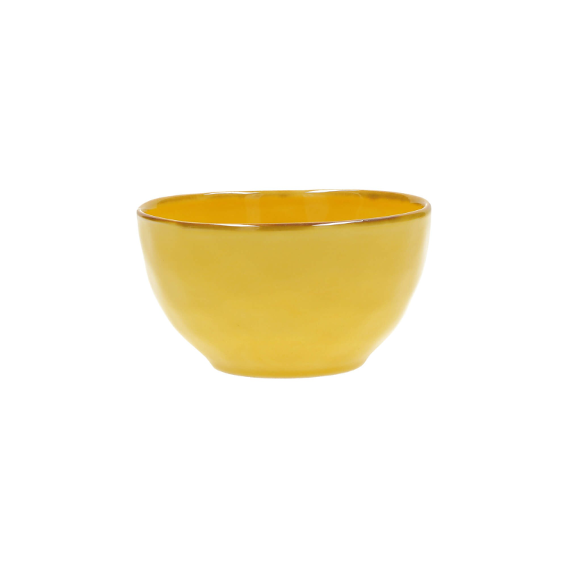  Rose&Tulipani | Set of 6 Concerto Ocra fruit bowls - Yellow, 11 cm