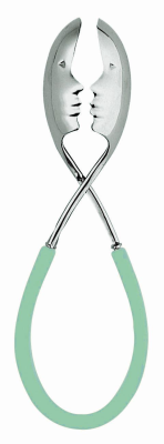  Casa Bugatti Molla Kiss salad tongs, green
