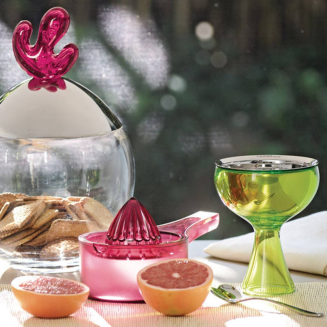  Alessi Big Love orange ice cream cup with spoon - 2