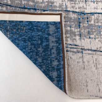  Louis de Poortere Mad Men Griff Bronx Azurite Round Carpet - 9