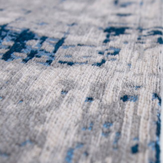  Louis de Poortere Mad Men Griff Bronx Azurite Round Carpet - 7