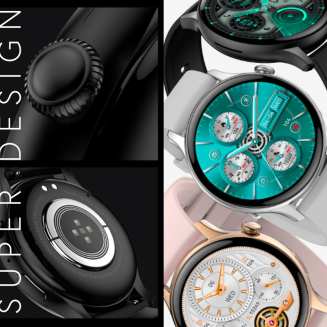 Smartwatch RUBICON RNCF10 Black SMARUB237 - 5