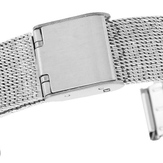 Bransoleta Fashion Mesh Srebrna IPS 14 mm FA14S - 2