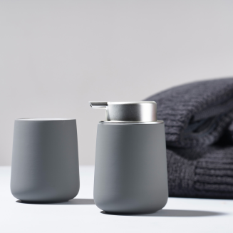 Zone Denmark Nova Grey Toothbrush Cup - 3