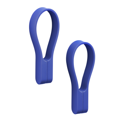 Magnetic wall hooks Zone Denmark Loop Indigo blue 2 pcs.