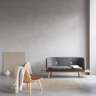 Eva Solo Phantom double sofa with nature oak tables - 6