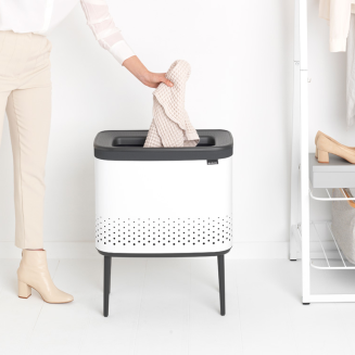  Brabantia Bo laundry basket 60l white - 8