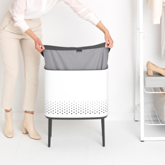  Brabantia Bo laundry basket 60l white - 10