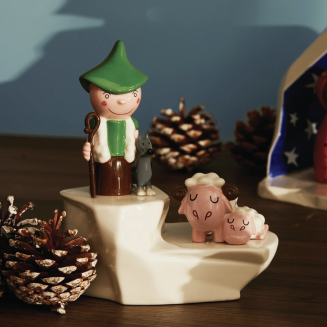  Alessi's Happy Eternity Shepherd Christmas Decoration - 2