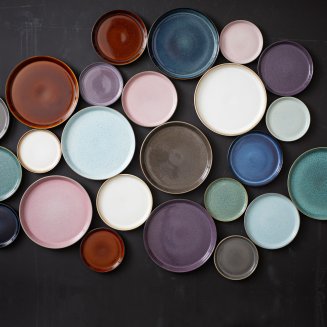 Bitz Black Amber oval platter 45x34 cm - 2