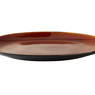 Bitz Black Amber oval platter 45x34 cm - 4