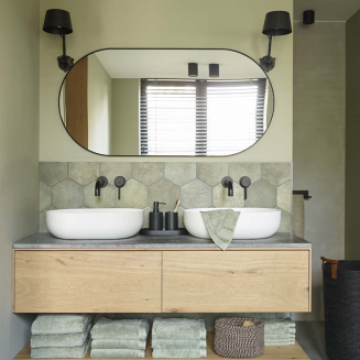  Aquanova Axel Graphite bathroom rug 60x60 cm - 4