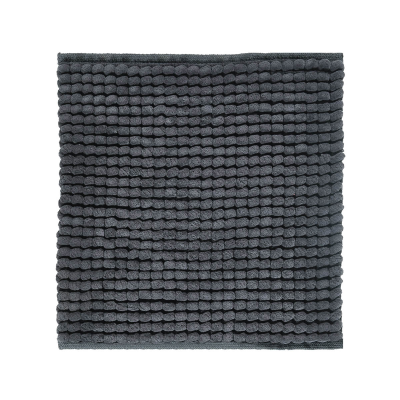  Aquanova Axel Graphite bathroom rug 60x60 cm