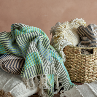 Koc Creative Collection Isnel Blue 130x160 cm - 4