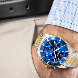 Zegarek Męski Giewont Chronograph Sapphire Multikolor GW3970-B5 - 3