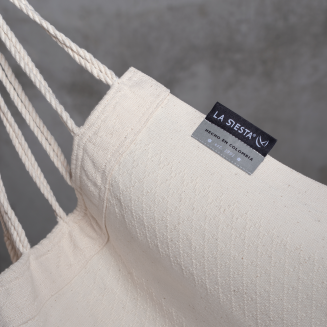  La Siesta Udine Organic Latte hammock chair with stand - 11
