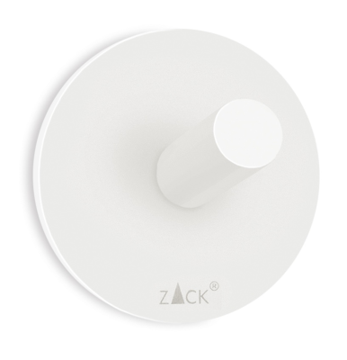 Zack Duplo round towel rack, matt white
