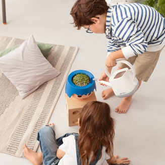  Lechuza Ojo planter, black - 3