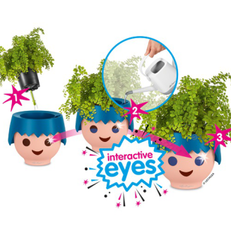  Lechuza Ojo planter, black - 5