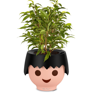  Lechuza Ojo planter, black - 2